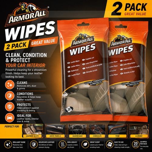 Armorall leather cleaning - 2, x