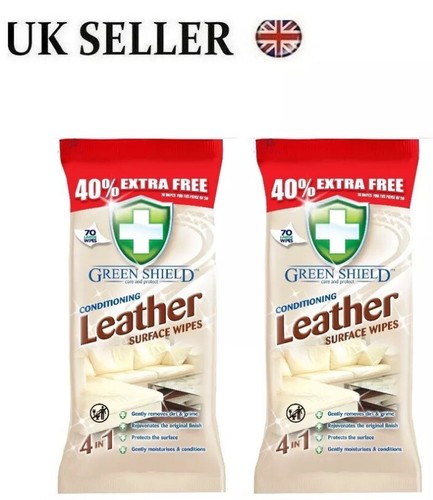 140 green shield leather - green,