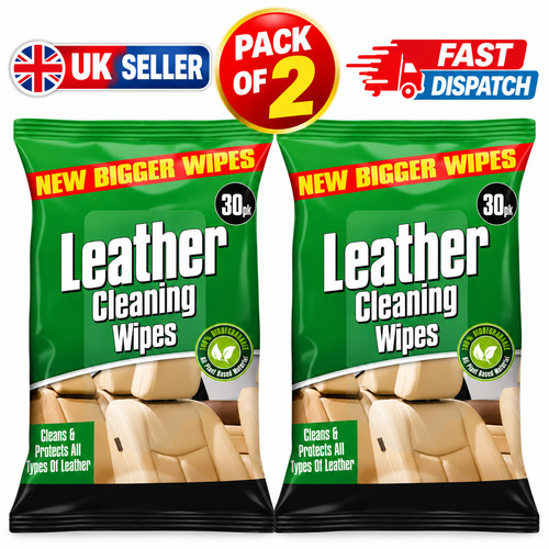 Leather cleaning wipes - 2,