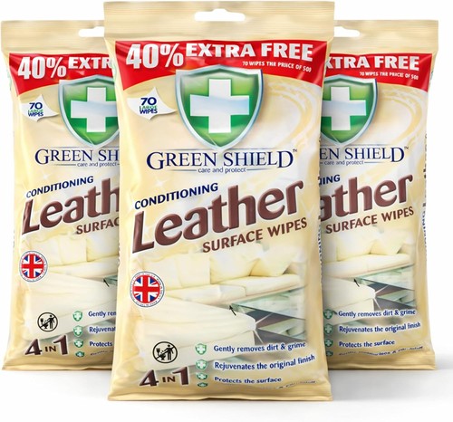 Green shield leather cleaner - green,