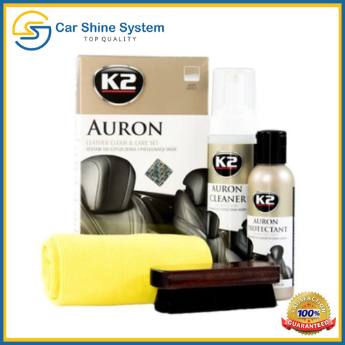 Leather cleaner care - care, set
