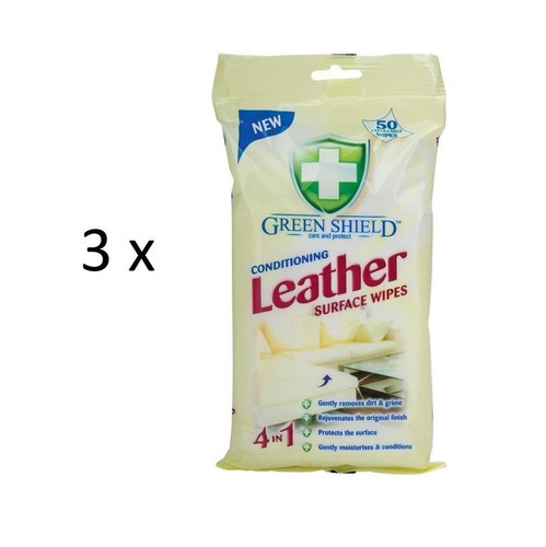 Leather wipes conditioning - 50,