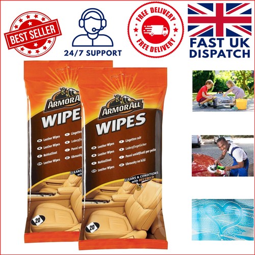 Leather wipes with beeswax - x,