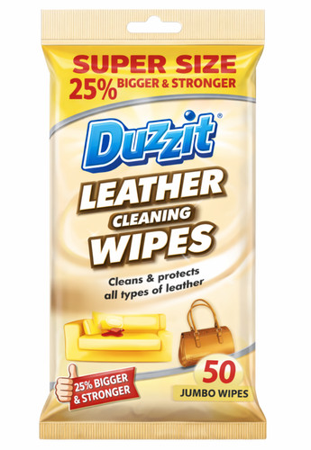Duzzit leather cleaning wipes - duzzit,