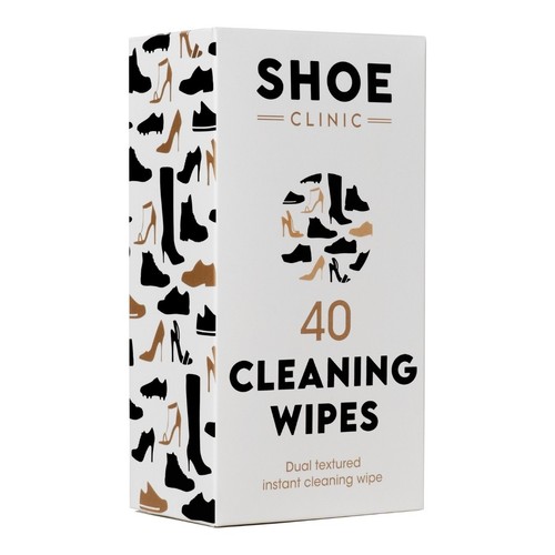 Shoe clinic cleaning wipes - shoe,