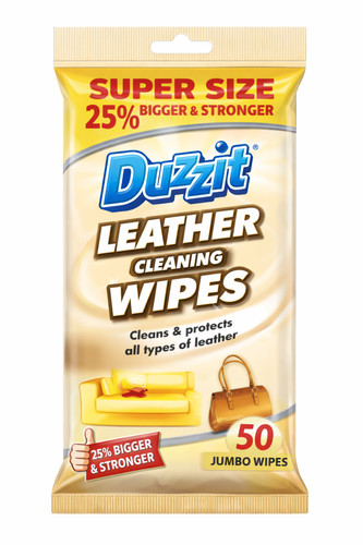 Leather cleaner wipes clean - 50,