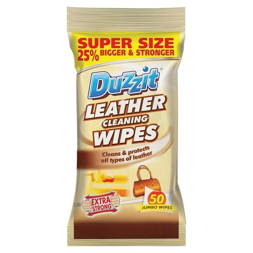 Duzzit leather cleaning wipes - cleaning,
