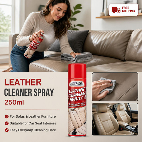 Leather cleaner spray 250ml - leather,