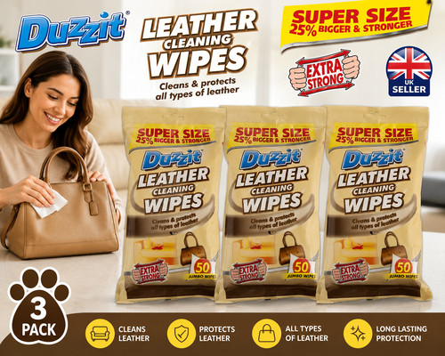 Duzzit leather cleaning - 3x,